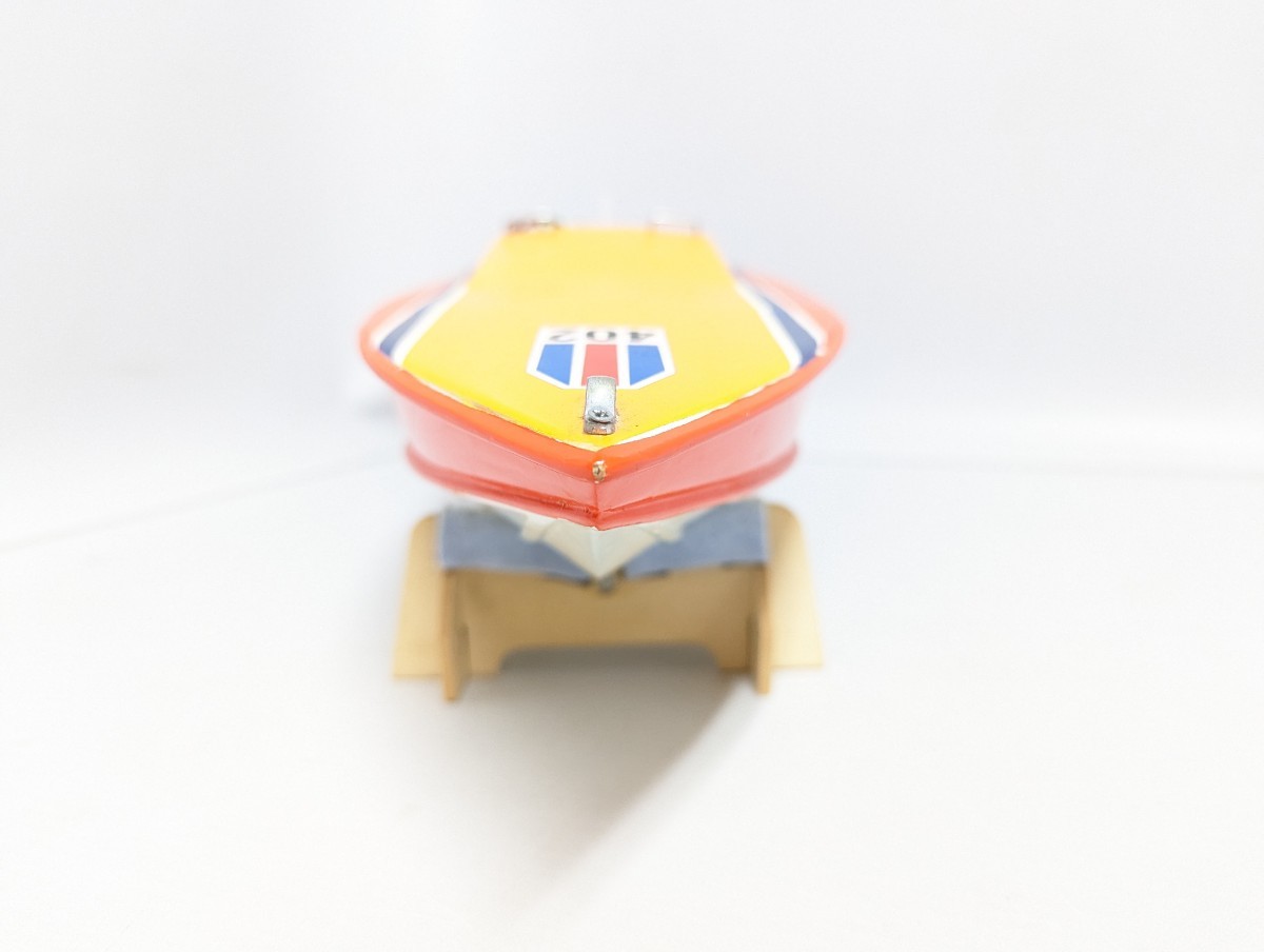 超希少❗️KNK地球堂オーロラ402 ラジコンボート船舶模型キット完成品 船舶