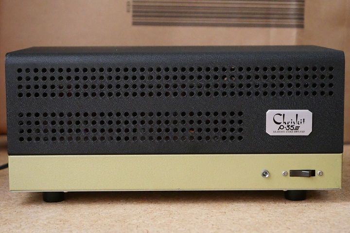 メンテ済】クリスキット ChrisKit P-35Ⅲ パワーアンプ (サンケン LAPT