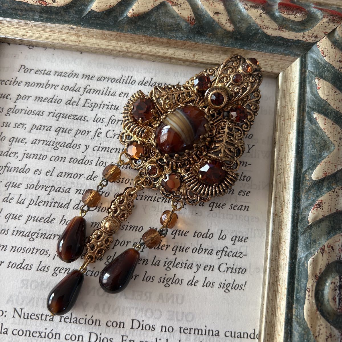 WEST GERMANY西ドイツ製ヴィンテージブローチ④