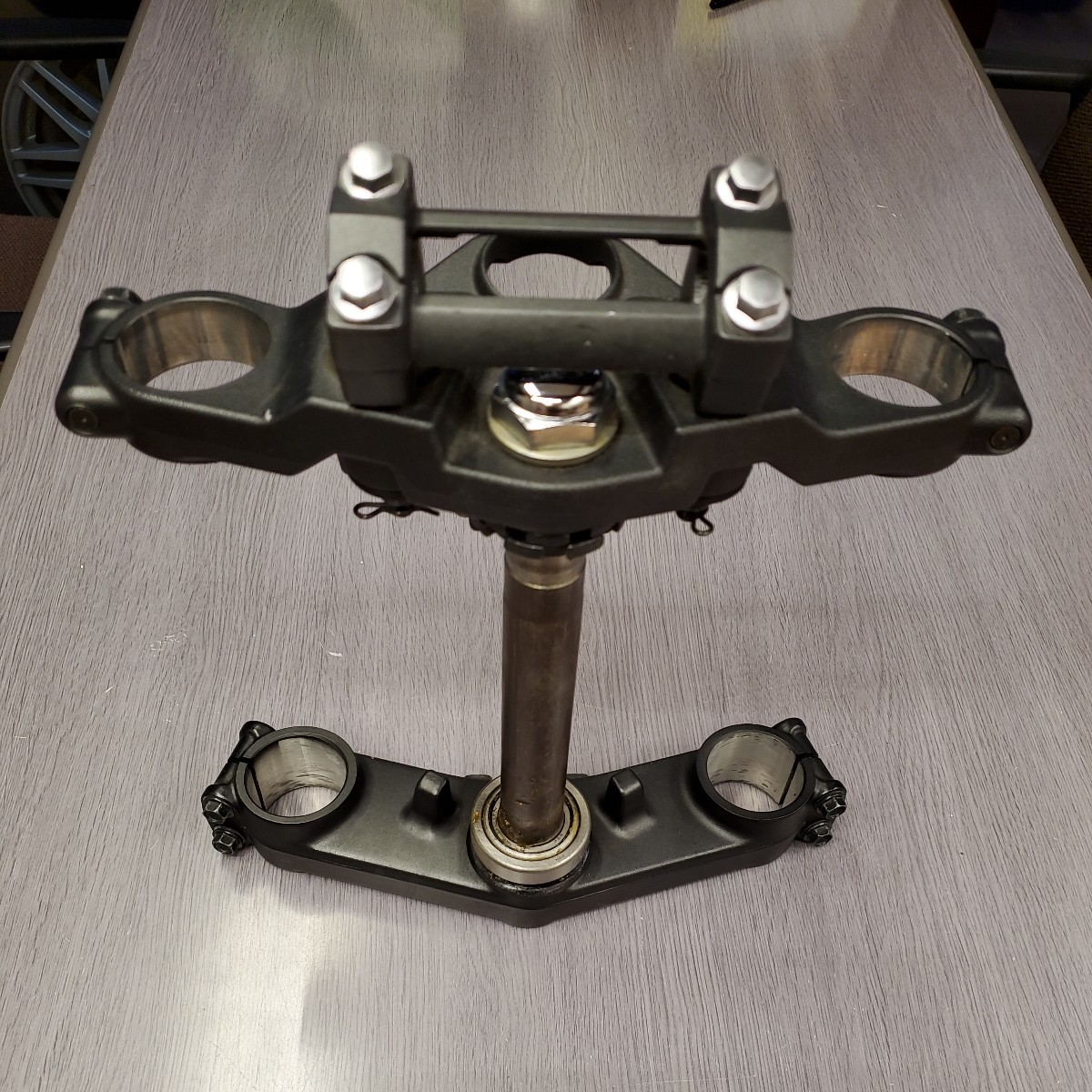 カワサキ ZRX1200DAEG 純正トップブリッジ ステム トリプルツリー