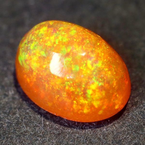 最高品質&遊色抜群!!1.225ct 天然ファイアオパール メキシコ産＜裸石