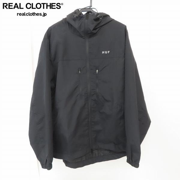 ☆HUF/ハフ ESSENTIALS ZIP STANDARD SHELL JACKET シェルジャケット ナイロンジャケット Ｌ /080