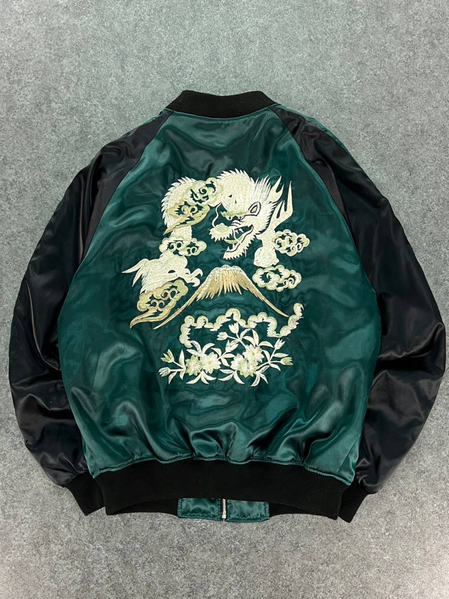 Wh635 日本製 HOSHIHEME 星姫 スカジャン 日本製星姫ドラゴン