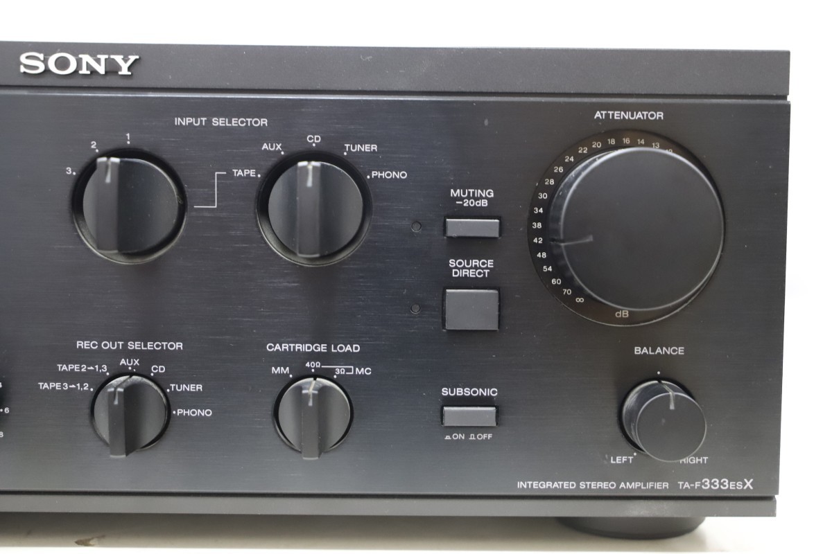 SONY ソニー TA-F333ESX プリメインアンプ(D9031) SONY プリメイン