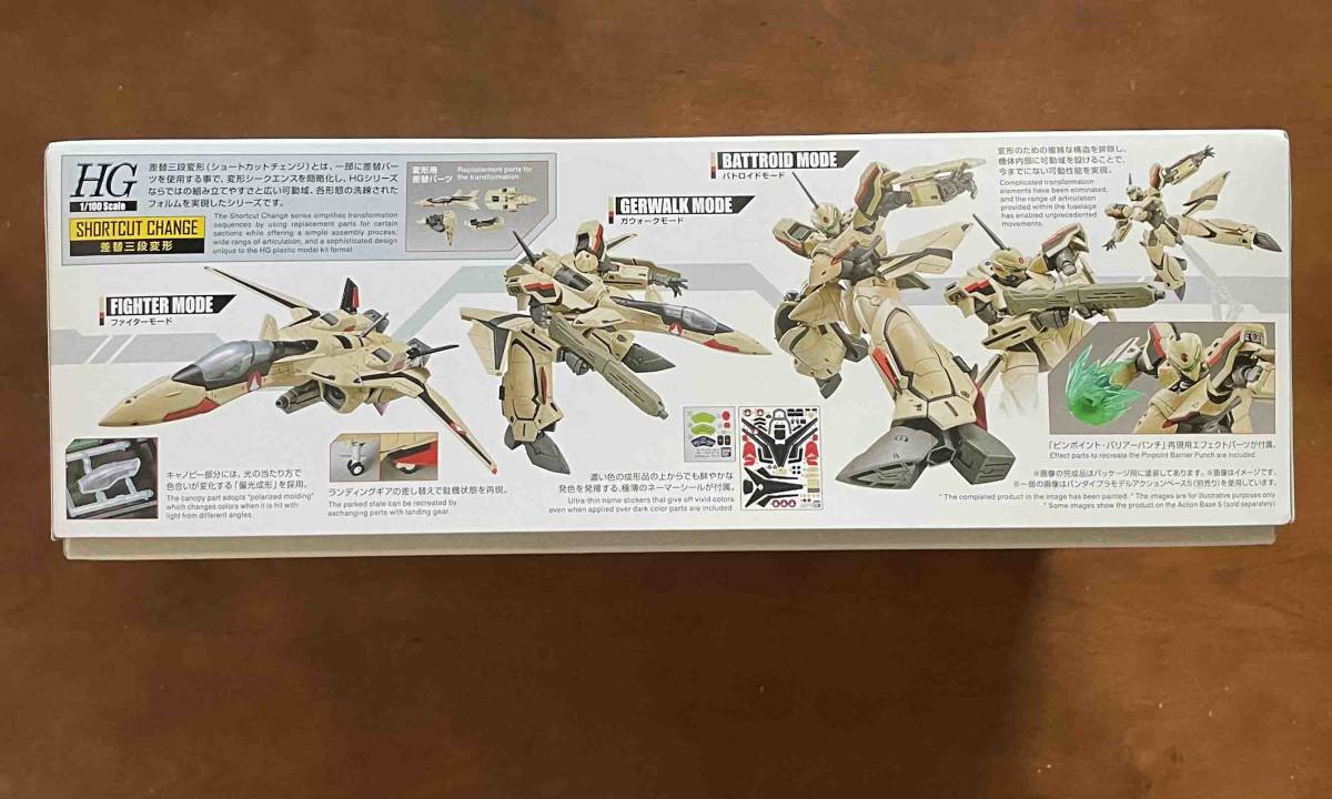 HG 1/100 YF-19 専用水転写式デカール マクロスプラス MACROSS PLUS YF-19