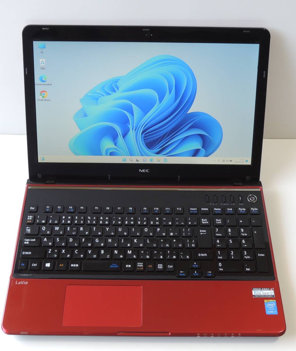 1TB SSD+HDD メモリ16GB i7 新品 Core i7-4702MQ 4コア NEC LaVie S