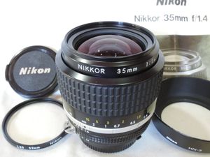 ニコン NIKON AI 35mm F2 大口径広角レンズ N8
