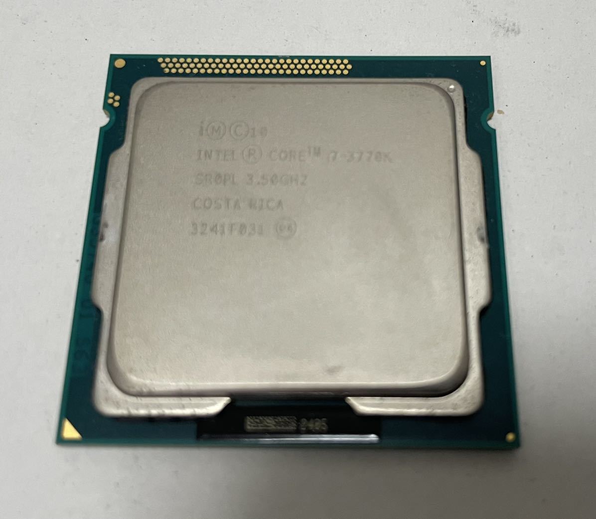 PCパーツ core i7 3770k 4コア 8スレッド