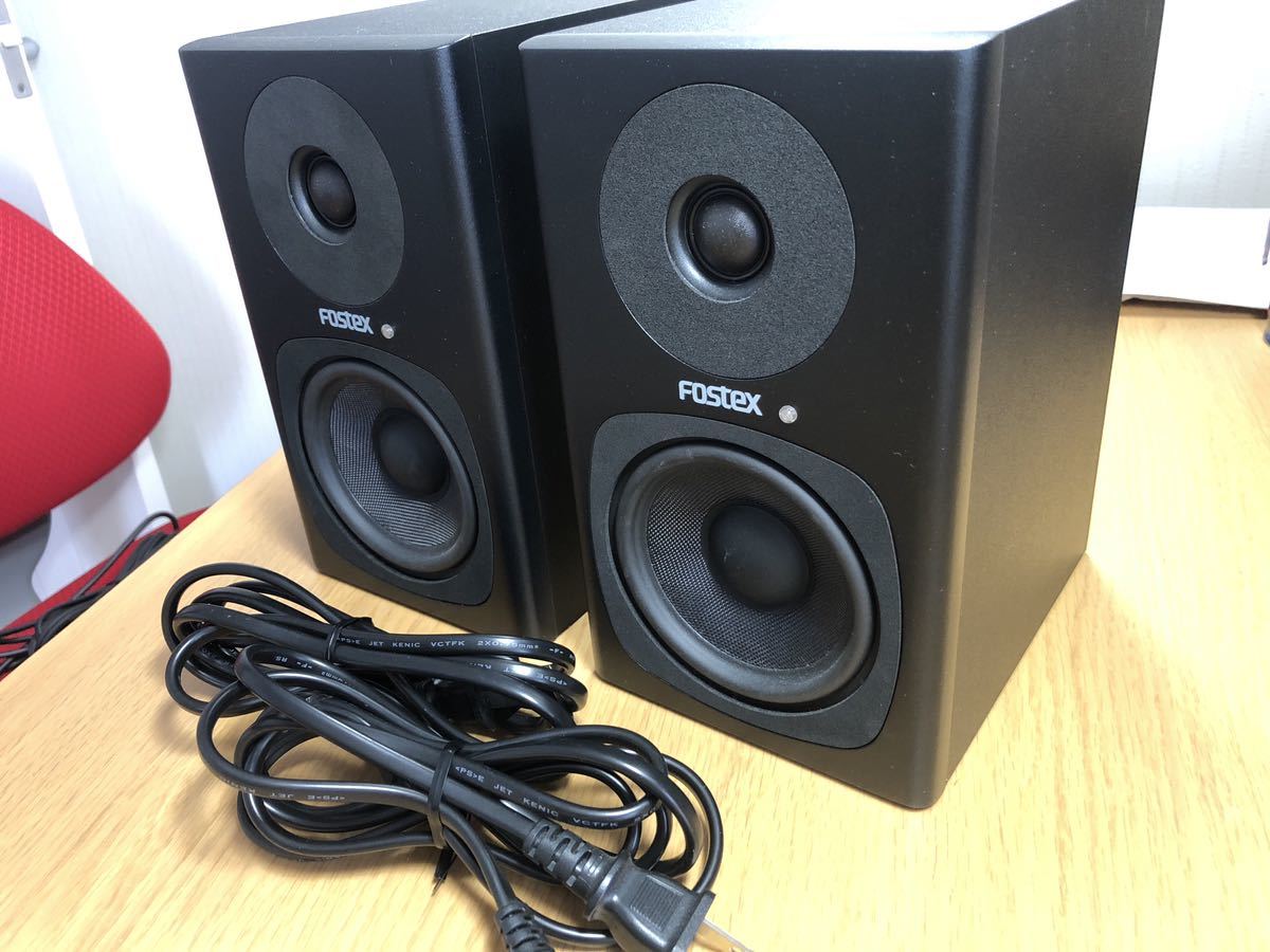 Fostex フォステク スタジオ・モニター PM0.4 ブラック ペアスピーカー