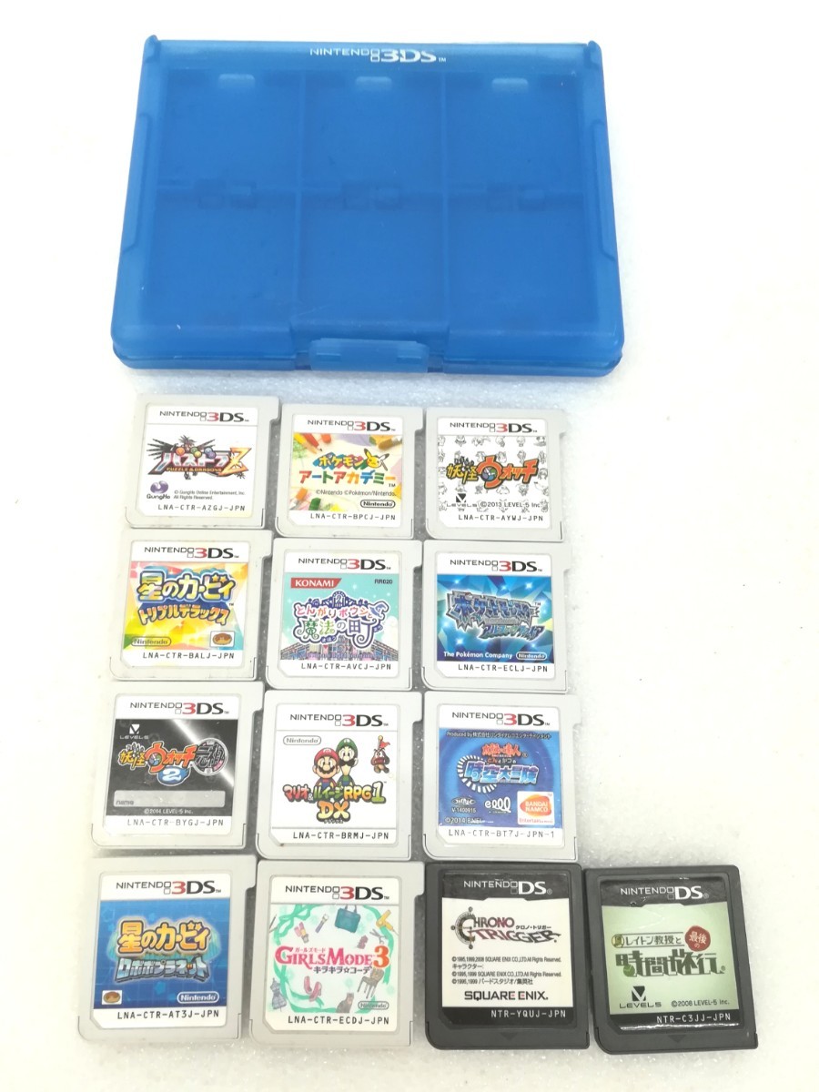 ニンテンドー3DS ゲームソフト30個 星のカービィ ニンテンドー3DS 3DS ゲームソフト アクション 3本セット