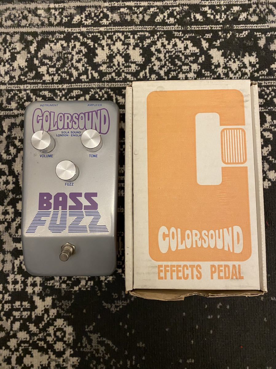 Colorsound Bass Fuzz ベースファズ 正規輸入品