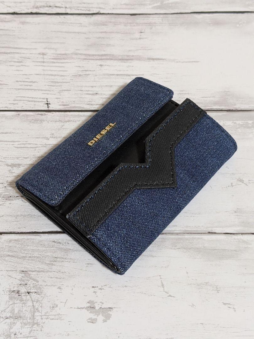 DIESEL ディーゼル☆DE-INDIGO 8TITCH YAMY ミニ財布☆再値下げ