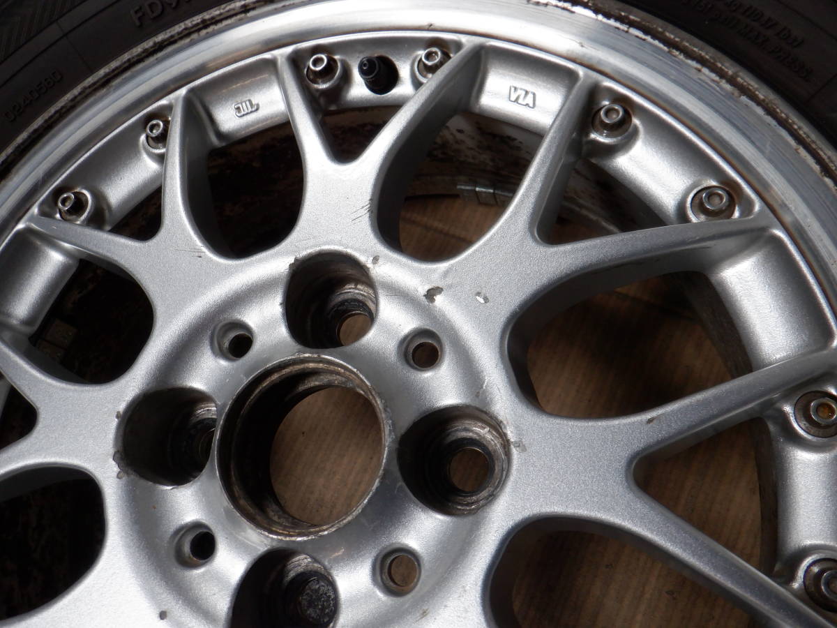 マツダ純正OP BBS 14インチ PCD100 5.5J Off+45 ハブ径54㎜ 中古 マツダ純正OP BBS 14インチ PCD100 5.5J Off+45 ハブ径54㎜ 中古