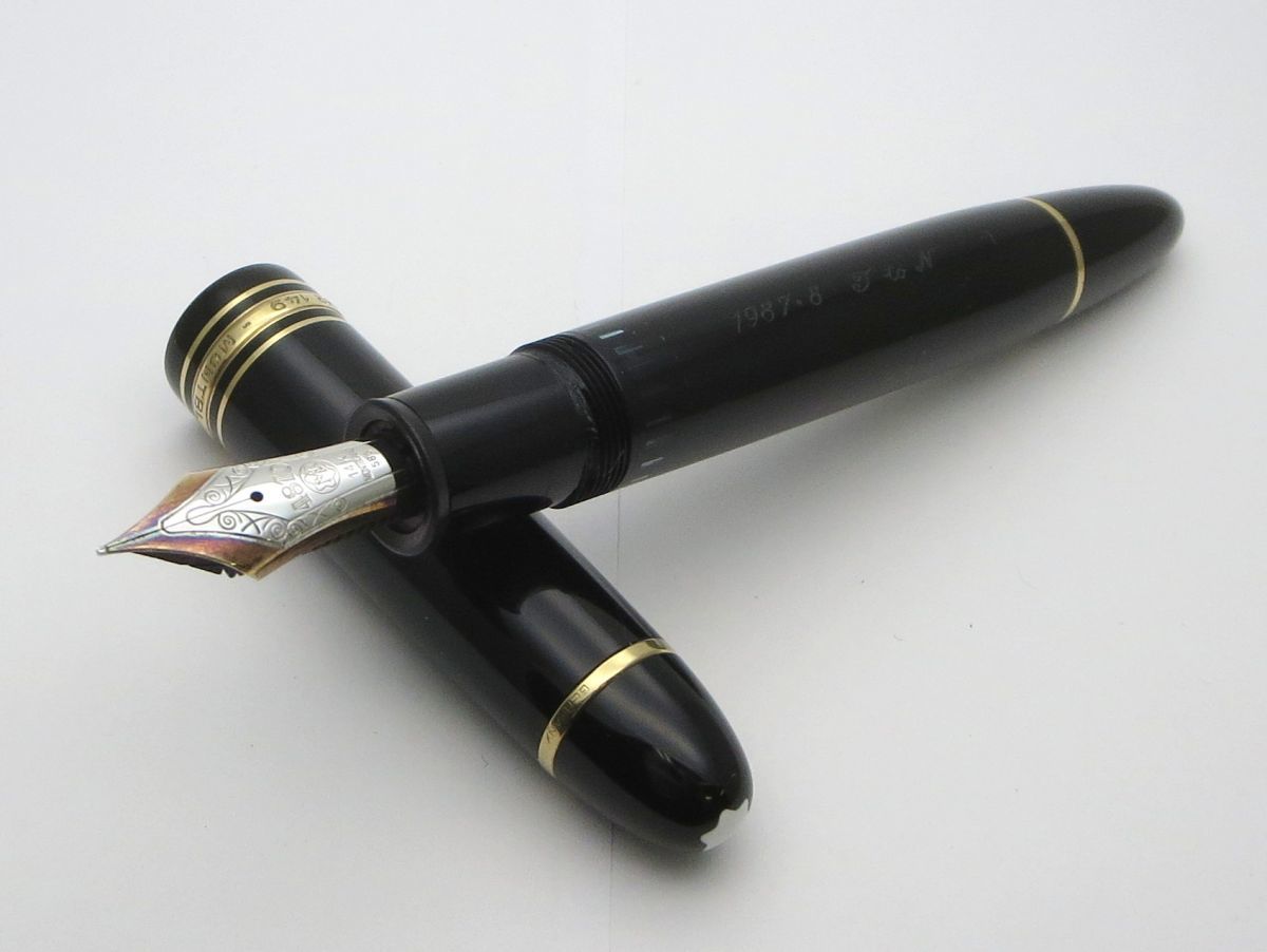 MONTBLANC マイスターシュテュック 万年筆 ペン先 4810 14K 1000円スタート 万年筆 MONTBLANC モンブラン マイスターシュテュック