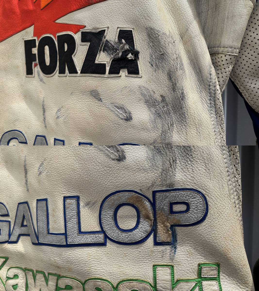Yahoo!オークション 革ツナギ レーシングスーツ FORZA 「forza?」(革