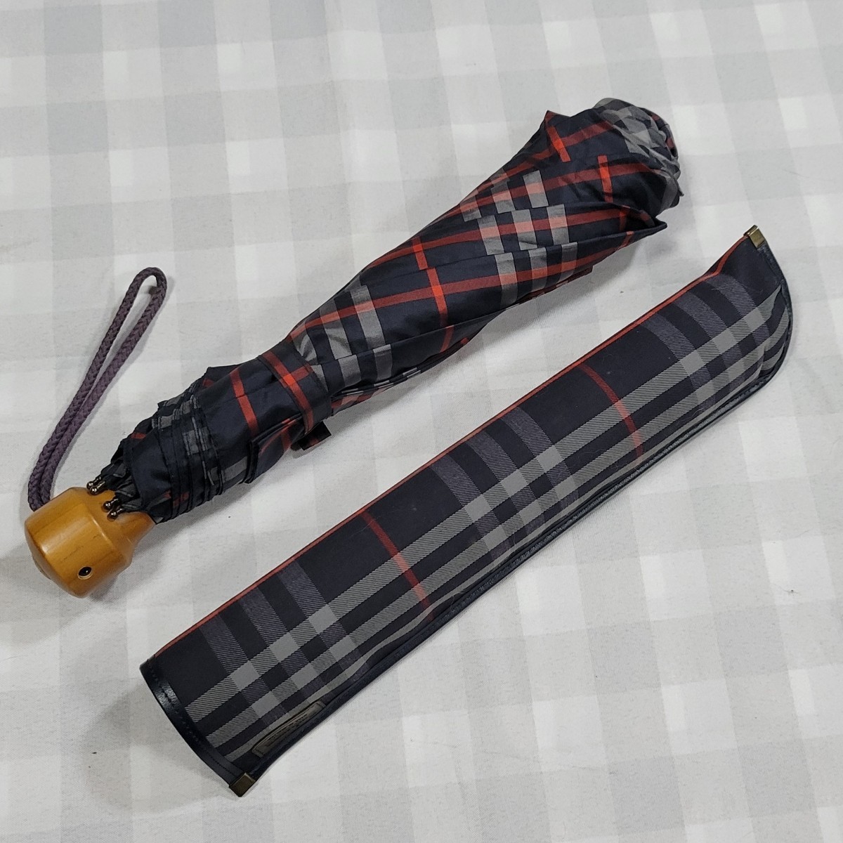 BURBERRY バーバリー 折りたたみ傘 兼用 アンブレラ バーバリーの通販