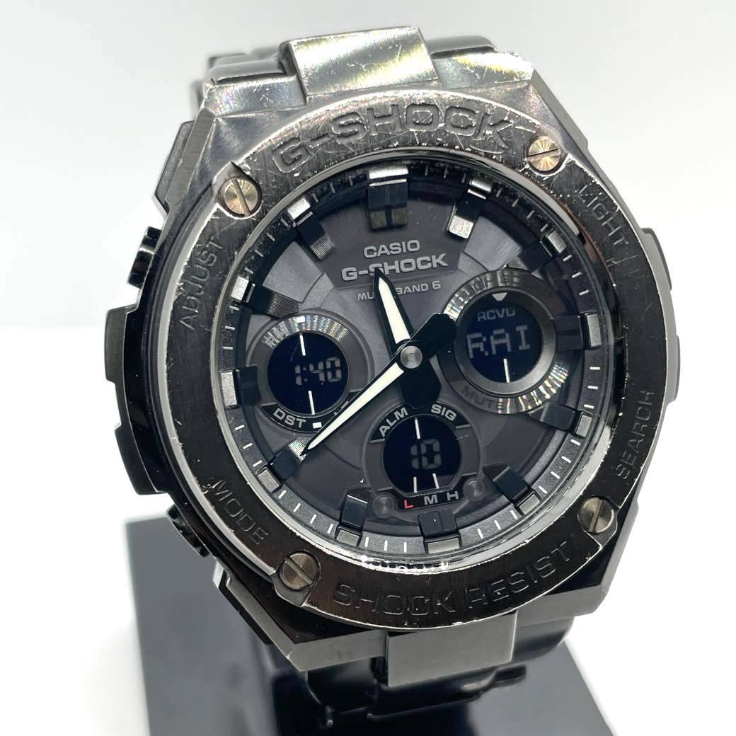 1スタ】 G-SHOCK GST-W110BD-1BJF G-STEEL ソーラー電波 オール