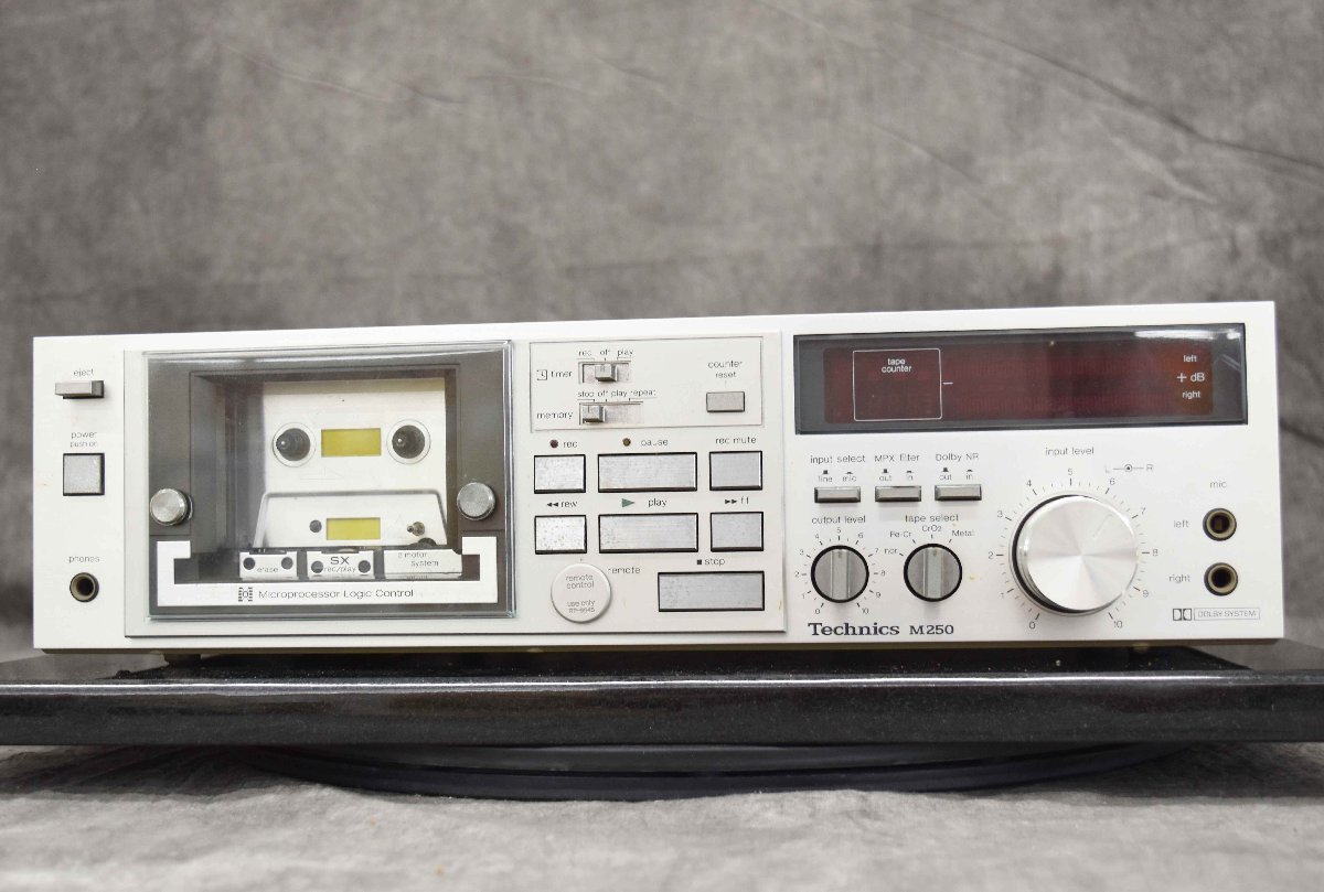 ジャンク】Technics RS-M250 テクニクス カセットデッキ 【公式通販】