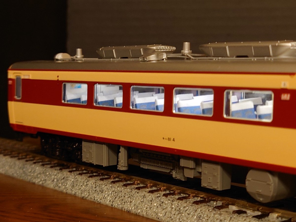 【HO】KATO キハ81(2両)+キハ82-900+キハ80(M)+キロ80+キシ80 計6両　室内灯と車内インテリア再現付き　ひたち仕様_10