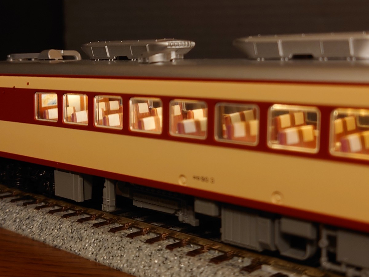 【HO】KATO キハ81(2両)+キハ82-900+キハ80(M)+キロ80+キシ80 計6両　室内灯と車内インテリア再現付き　ひたち仕様_9