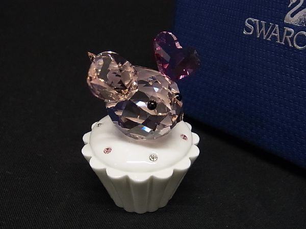 1円 □新品同様□ SWAROVSKI スワロフスキー マウス ネズミ カップ
