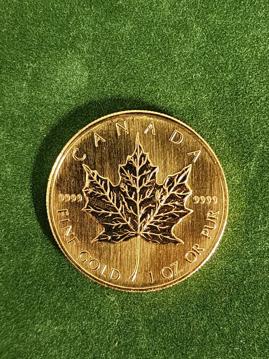 No.48】メイプルリーフ金貨 カナダ 2004年 1オンス 1オンス カナダ