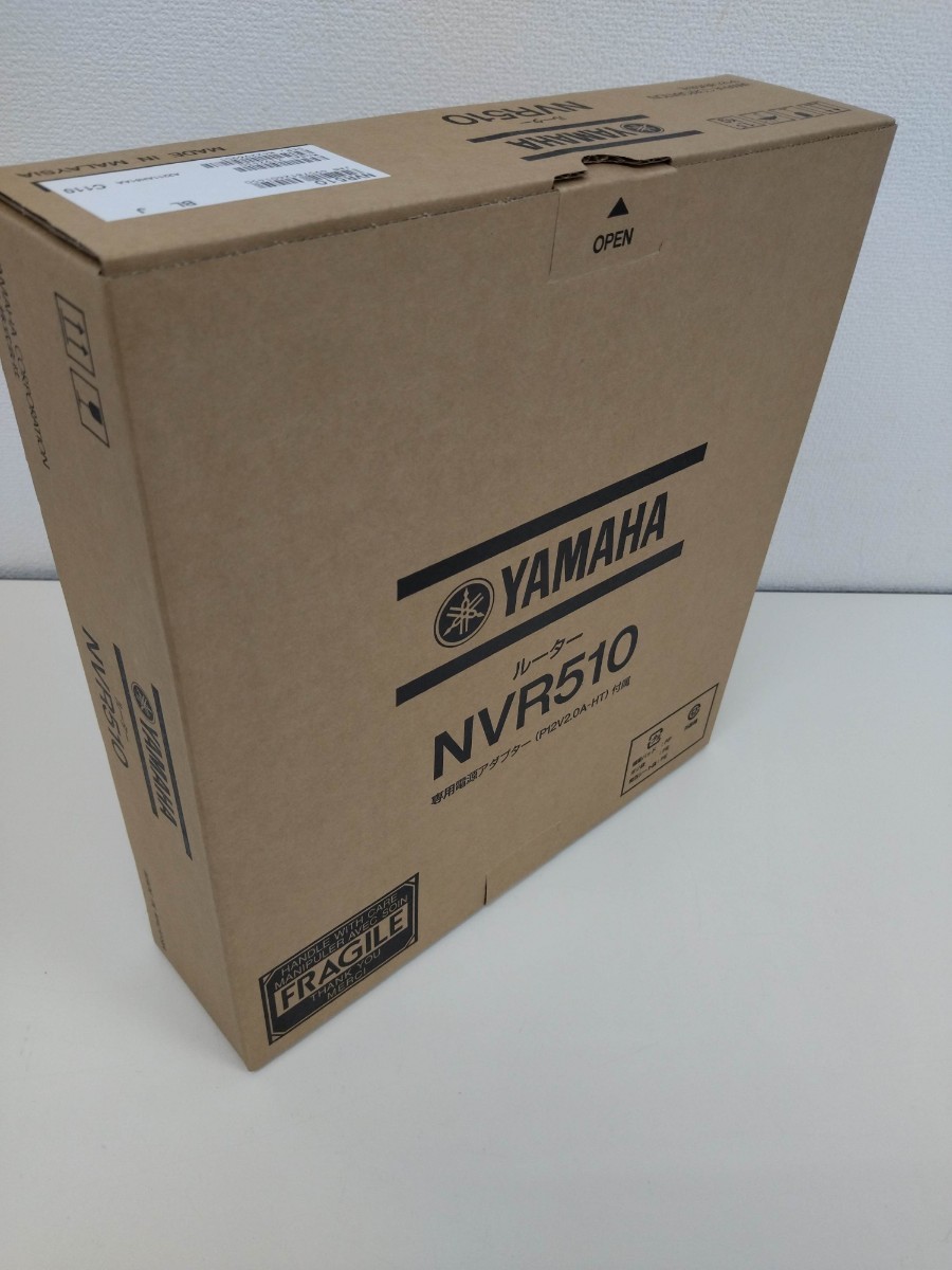 未使用 未開封 YAMAHA NVR510 ヤマハルーター NVR510 YAMAHA ルーター
