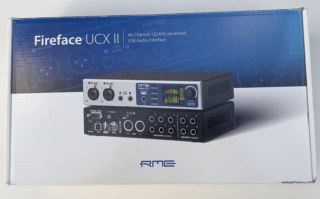 （ジャンク品）RME Fireface UCX2 値下げ中 RME Fireface UCX II USB オーディオインターフェイス 動作品 美品