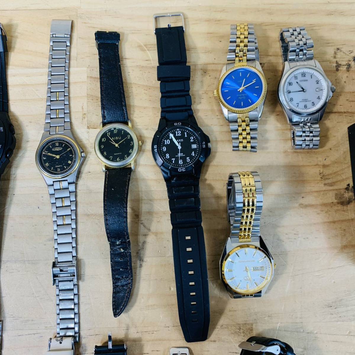 ジャンク品 まとめ売り 7本セット クォーツ腕時計 - 「ペレバレンチノ