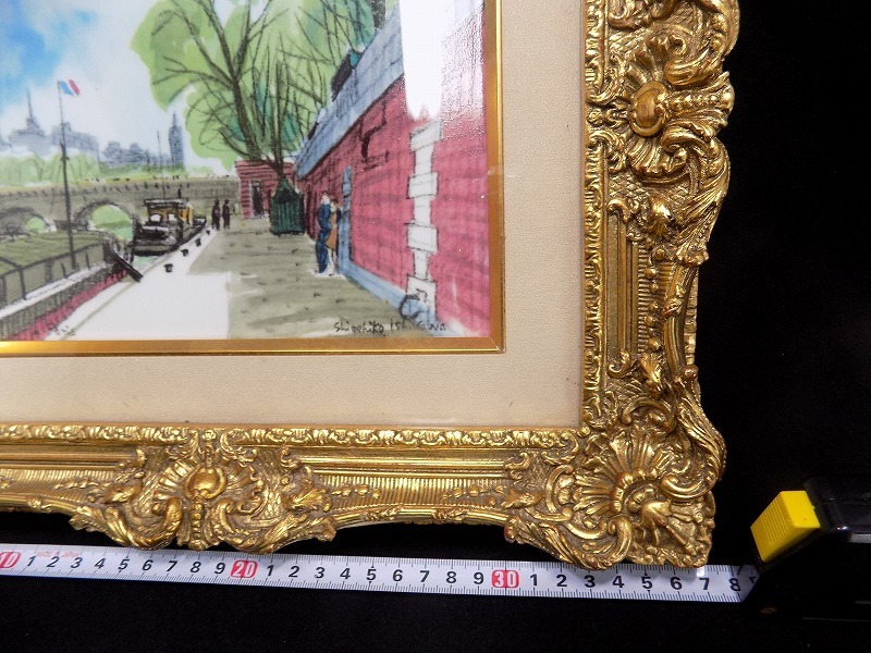 Paris ホビー・楽器・アート 【石川滋彦】鳴海製陶 「パリ