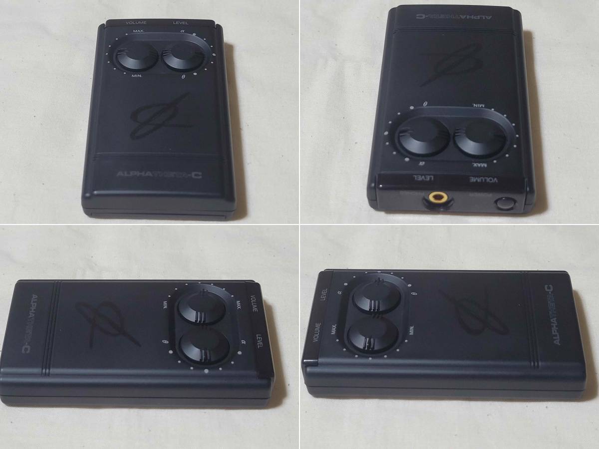 政木和三 アルファシータC AT-6100 脳波誘発装置 通電音出し確認済 ALPHA THETA-C/アルファシータC AT-6100 動作確認済 政木和三 アルファ波
