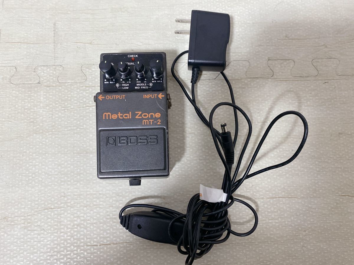 ☆中古品☆エフェクター MT-2 Metal Zone BOSS ボス 美品BOSS⁄ボス MT