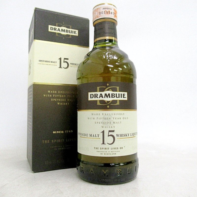 最後の1本！ ドランブイ 15年 ボトル未開封 DRAMBUIE ドランブイ 15年