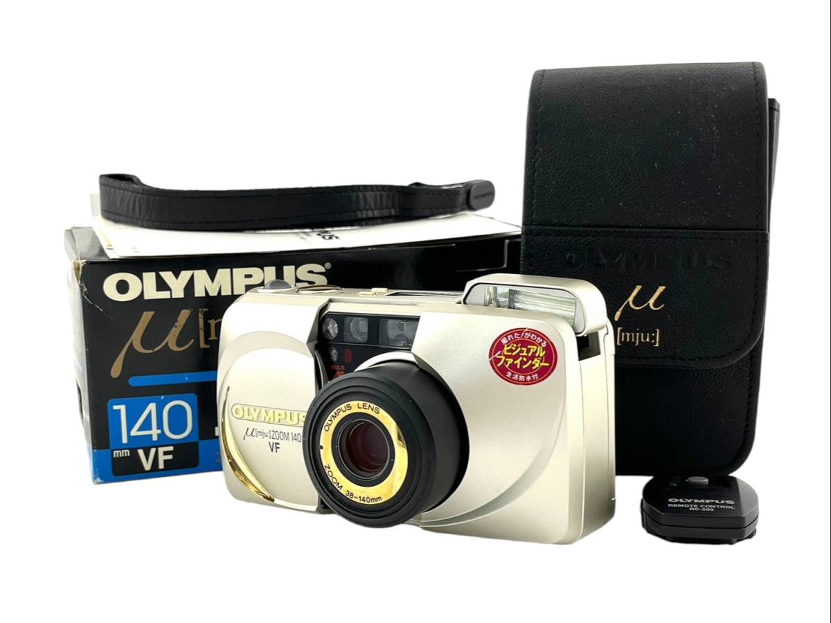 M5☆OLYMPUS/オリンパス☆ μ【mju:】ZOOM 140 VF コンパクトフィルム
