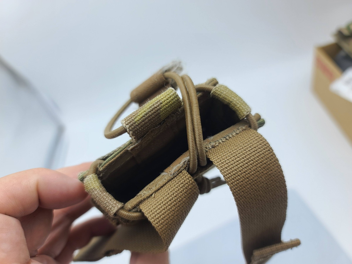 TYR Tactical Combat Adjustable Pouch Mag - Rifle Happy Multicam