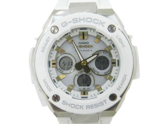 【タグ付/未使用品】 CASIO G-SHOCK / カシオ Gショック GST-W300-7AJF ホワイト 箱付き [B158U317]