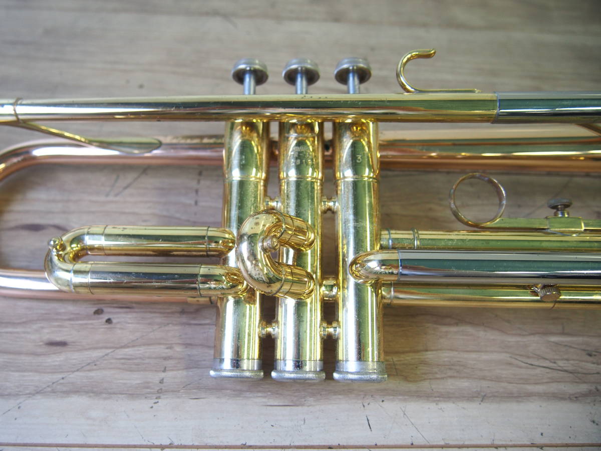 ☆【T0509-7】 YAMAHA ヤマハ YTR-332 トランペット 管楽器 赤ベル