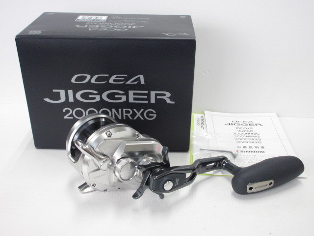 s23375-rj 送料850円□中古リール シマノオシアジガー2000NRXG ベイト