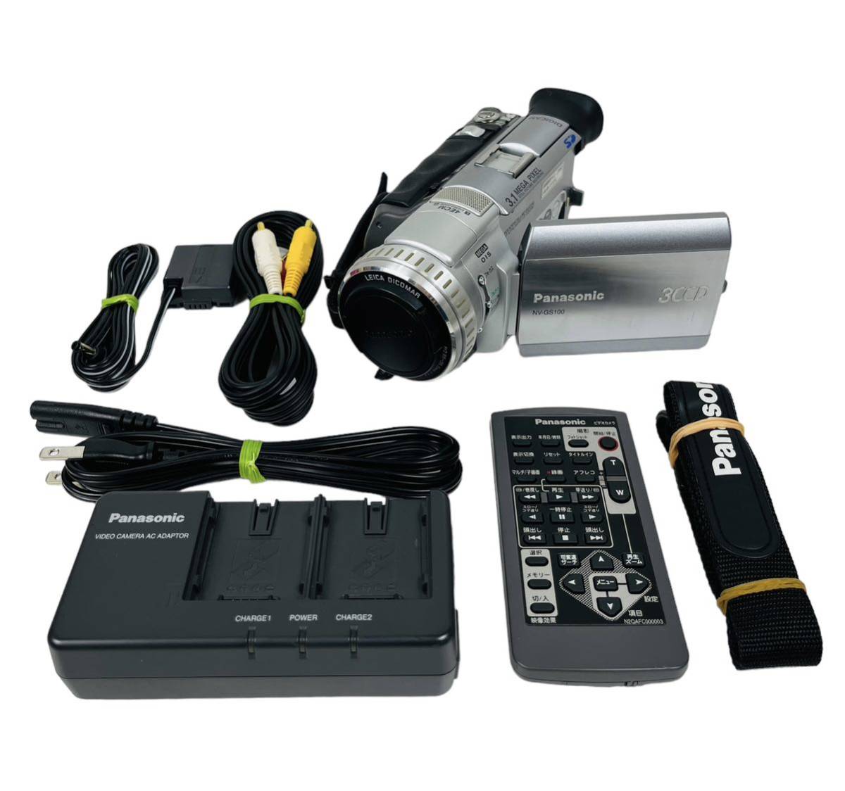 【即決/送料無料】 Panasonic パナソニック Digital Video Camera デジタルビデオカメラ miniDV テープ NV-GS100