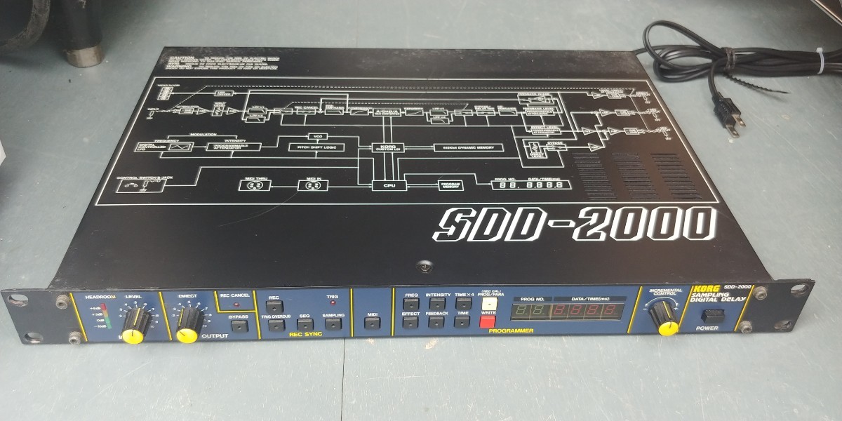 SDD-2000 Digital Sampling Pair Multi 動作確認済 KORG デジタル