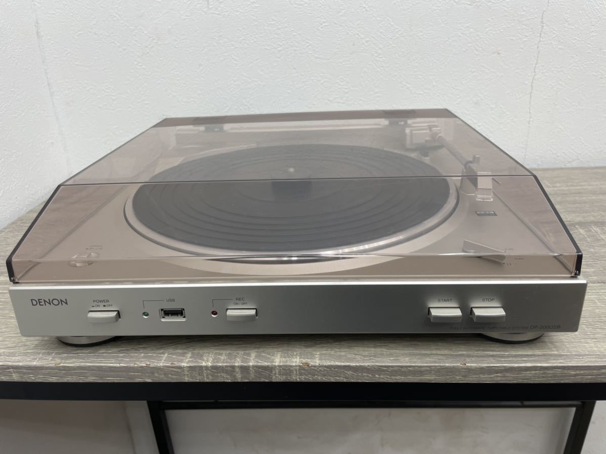 DENON デノン DP-200USB USBメモリー対応フォノイコライザー内臓フル