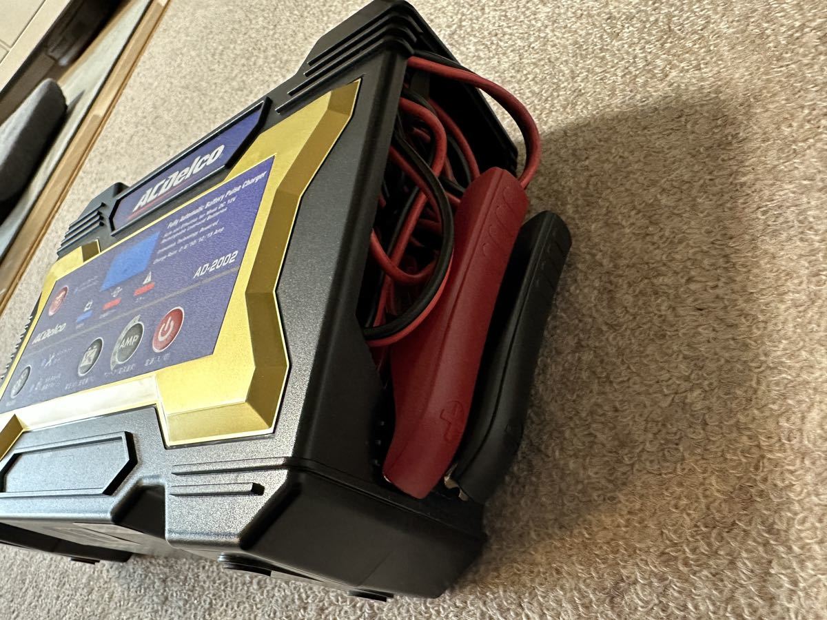 ACDelco (エーシーデルコ) 全自動バッテリー充電器 12V専用 AD-2002