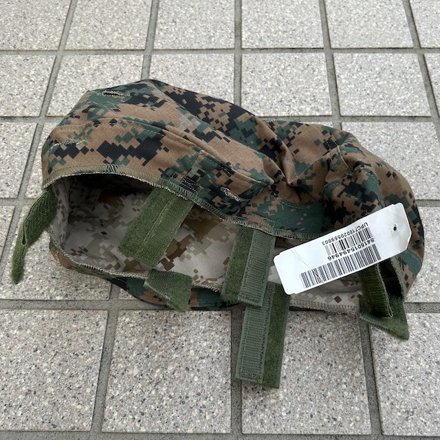 米軍 海兵隊 MARPAT/LWH ライトウェイトヘルメット リバーシブルカバー M/L