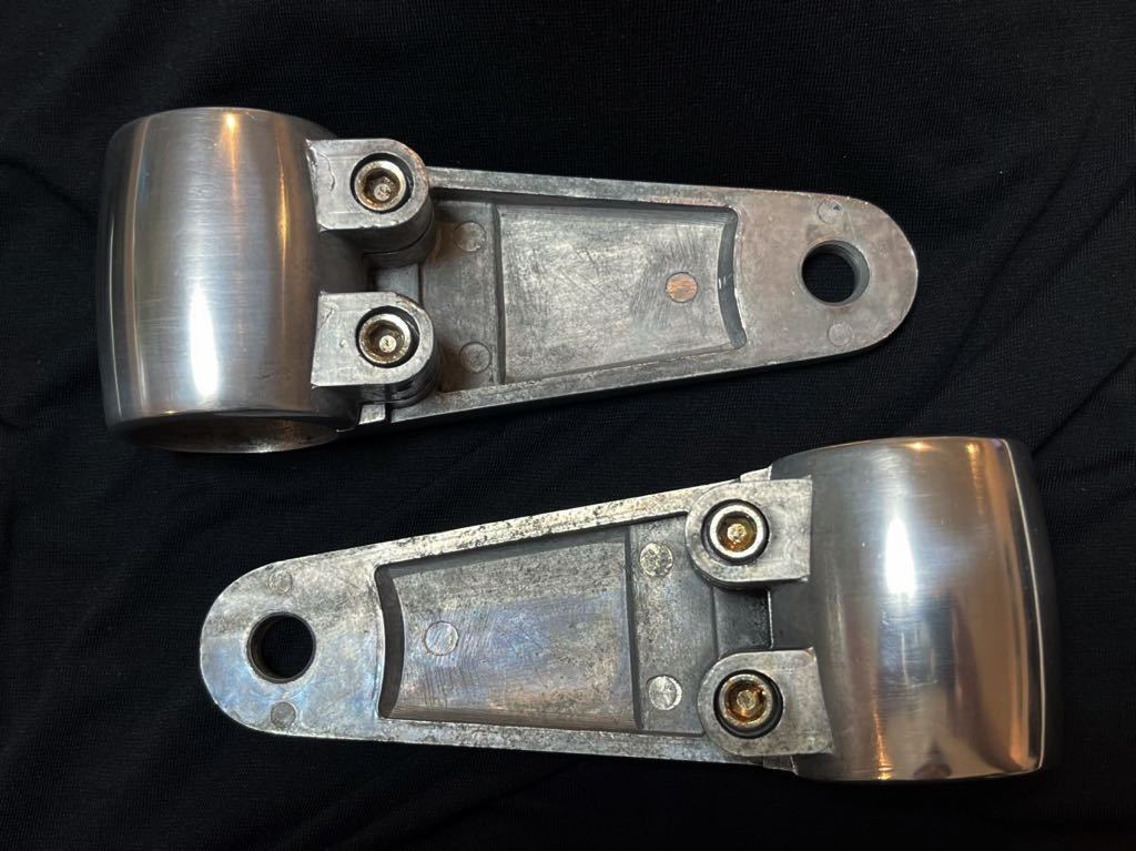 Z1 Z2 KZ Z400FX 中古 彫刻 ライトステー 36パイ 即日発送 希少 激レア