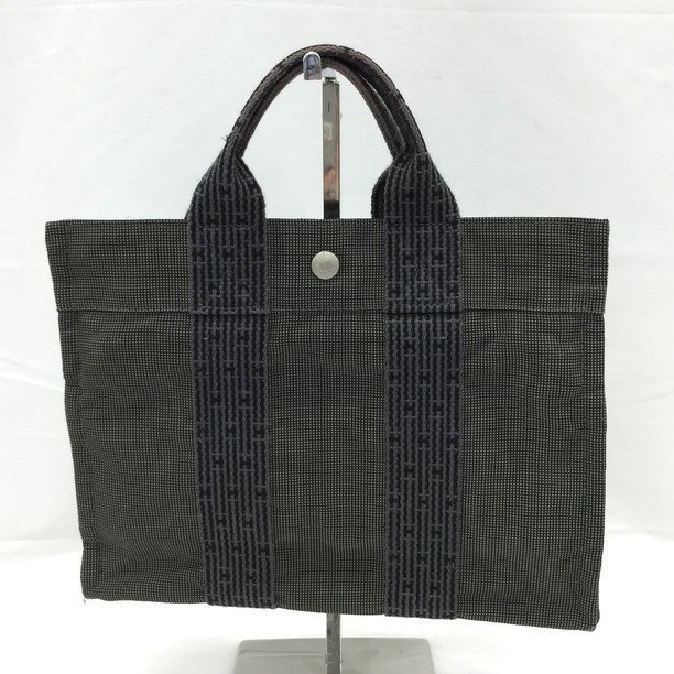 エルメス エールライン グレー トートMM HERMES トートバッグ