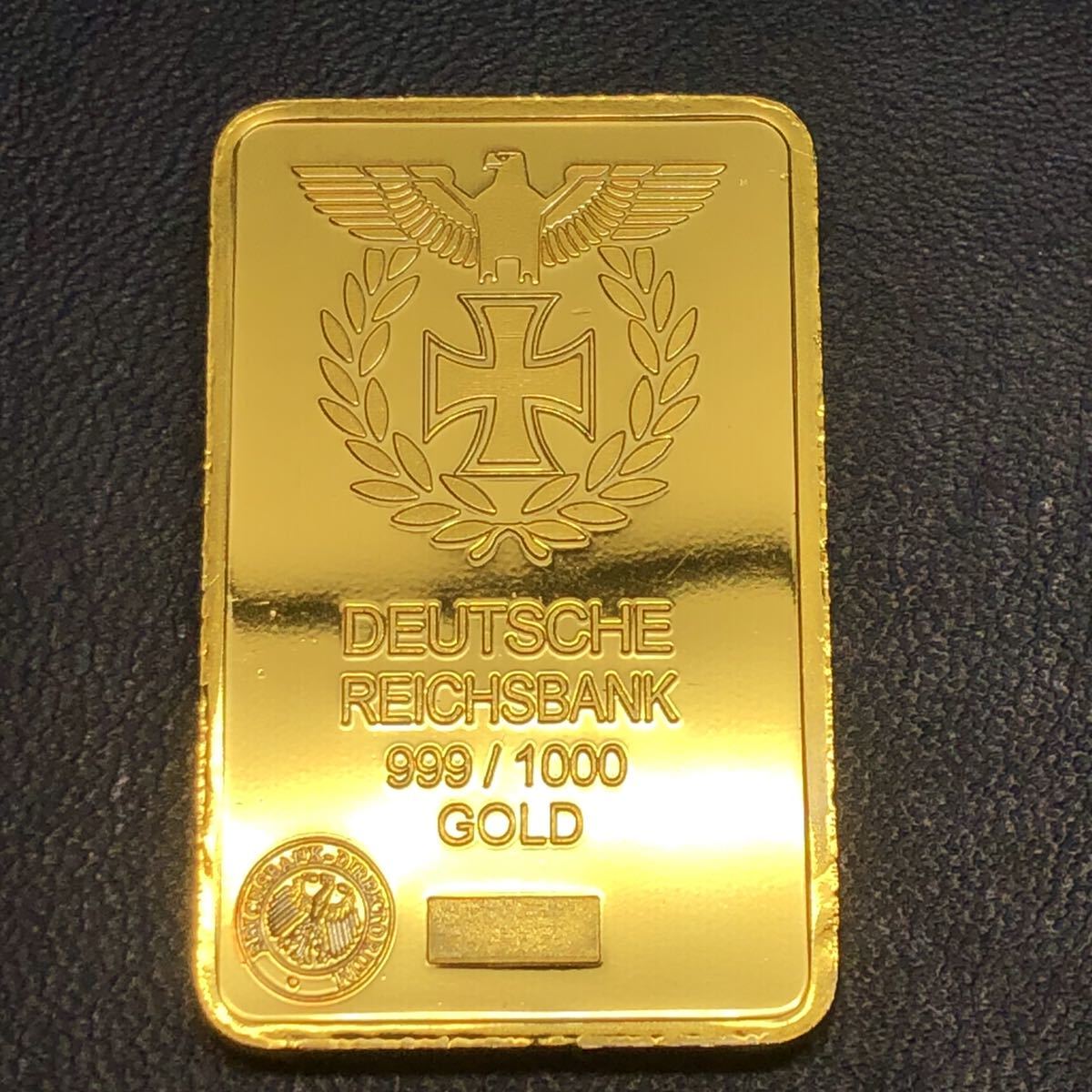 ドイツ　古銭　ゴールドバー　海外コイン　大型金貨　硬貨　美品(あ-453)