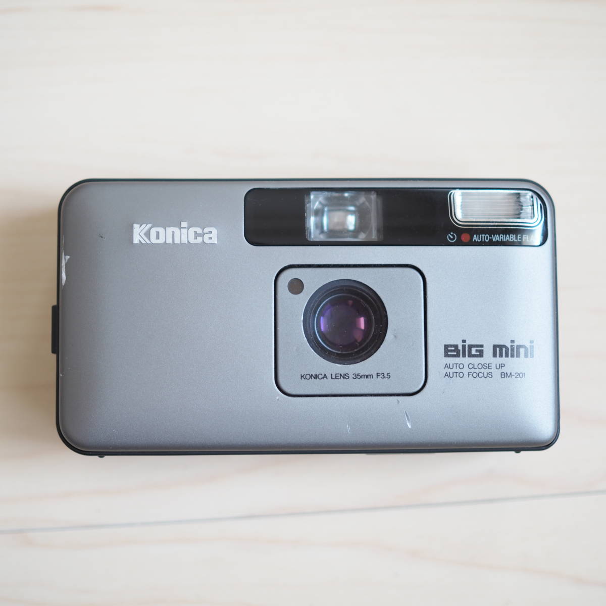 コニカ KONICA BIG mini BM-201 35mm F3.5 K-124KONICA BIG mini BM-201