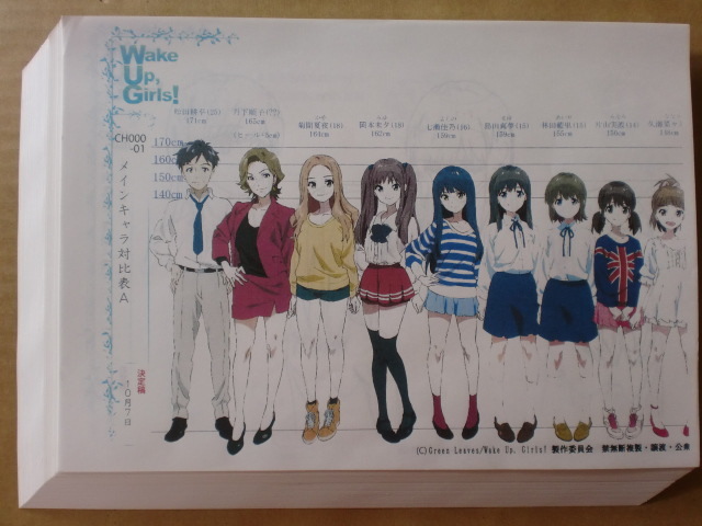 Wake Up, Girls! Up アップ 設定 Girls！ - ガールズ） （ウェイク