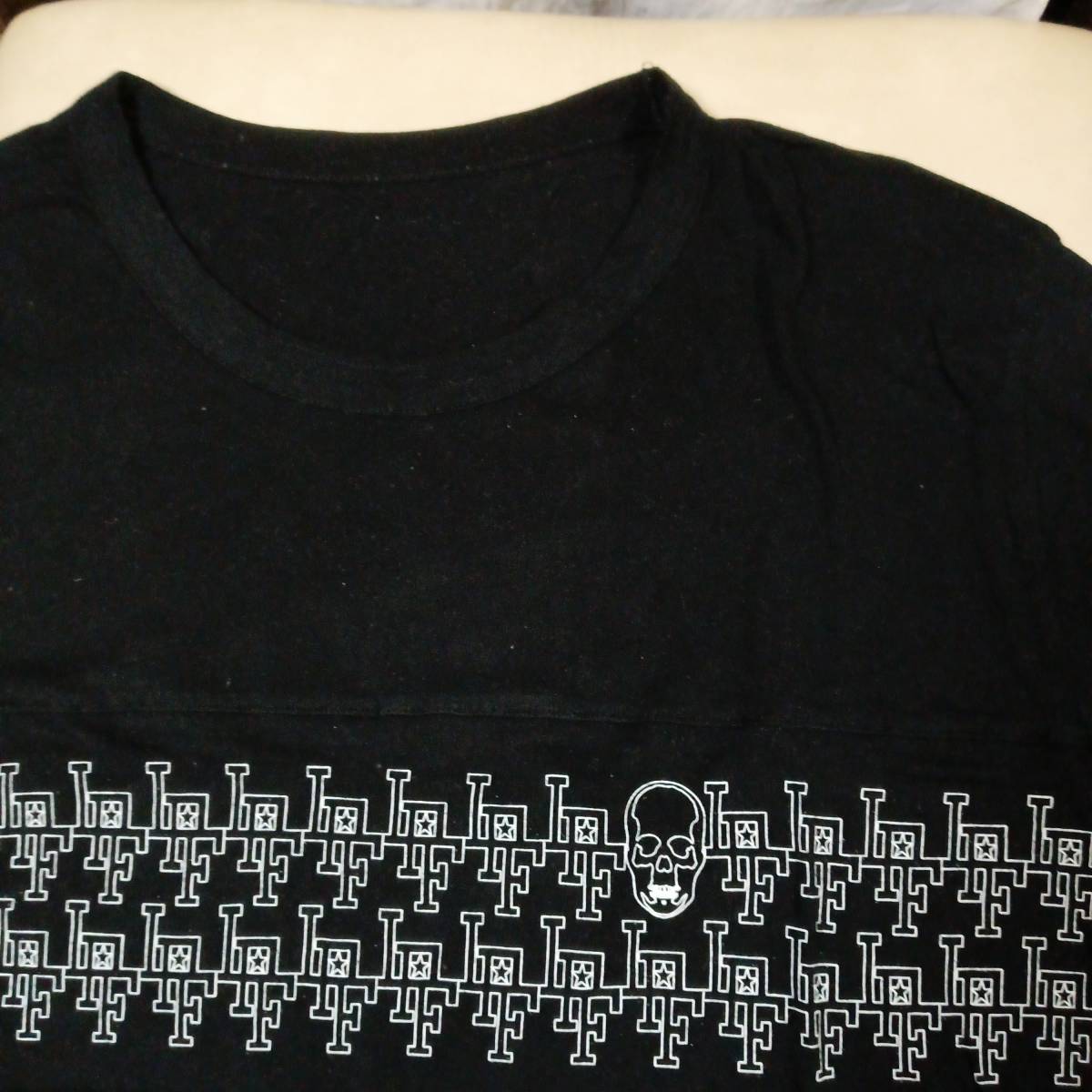ルシアンペラフィネ Lucien Pellat-Finet 半袖Tシャツ 黒 ブラック