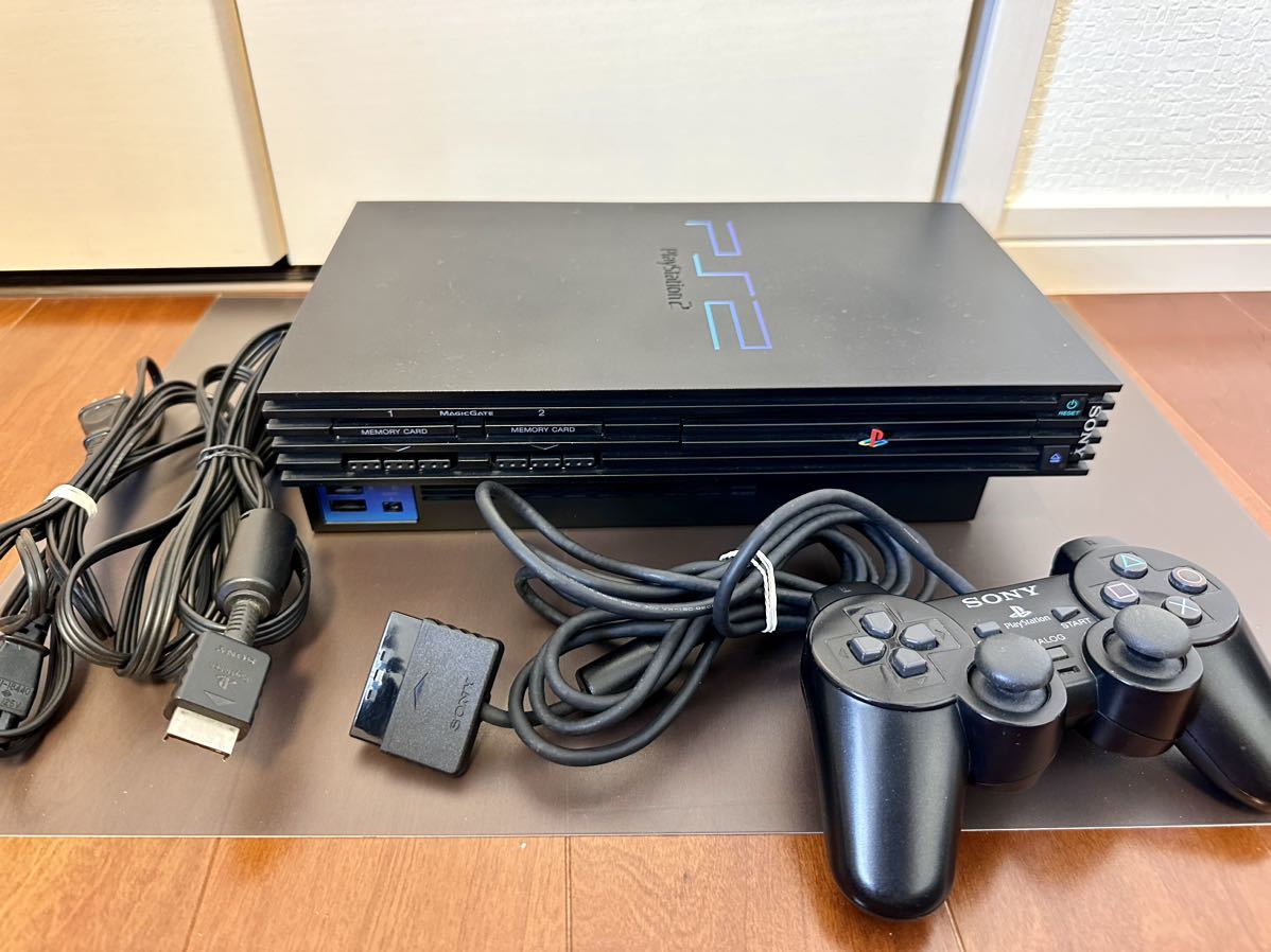 SONY PS2 プレイステーション2 セット 新品レンズ交換済 SCPH-15000 分解清掃済